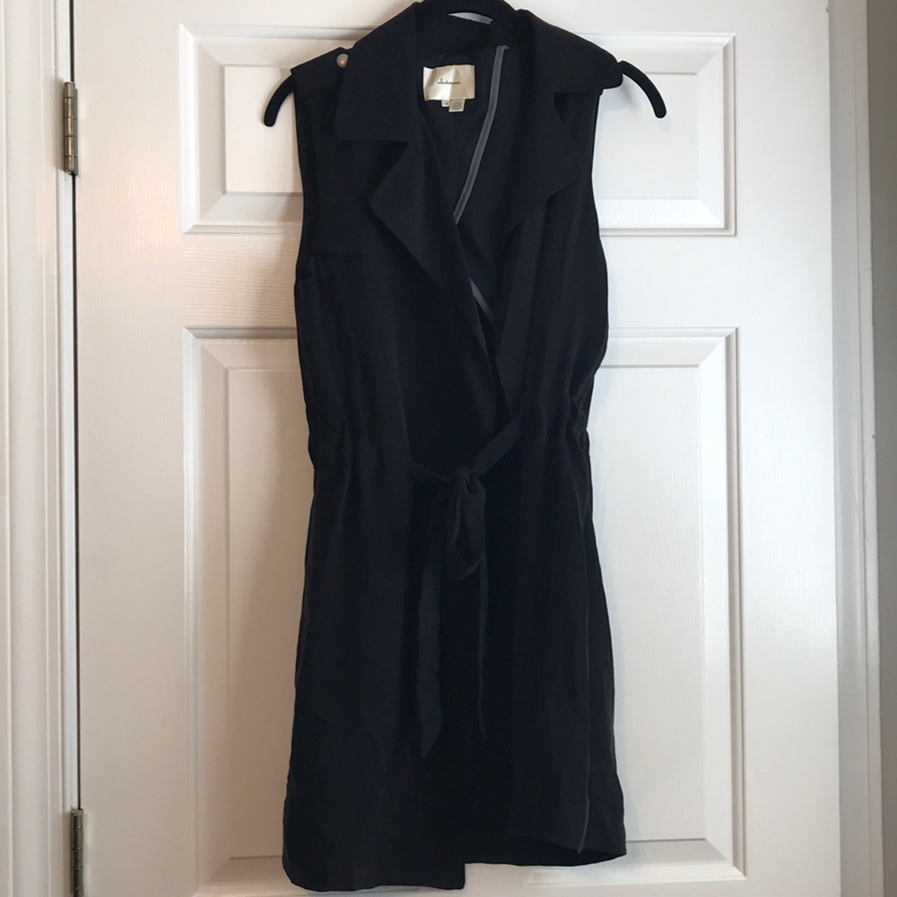 Anthropologie Eleveness draped trench vest S